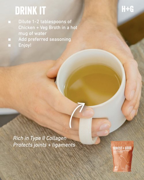 Chicken & Vegetable Bone Broth Powder