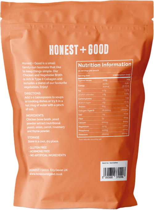 Chicken & Vegetable Bone Broth Powder