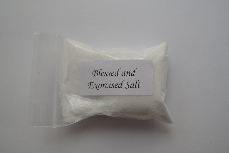 Exorcised & Blessed Salt