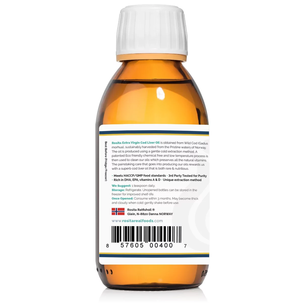 Rosita Extra Virgin Cod Liver Oil Liquid 150ml