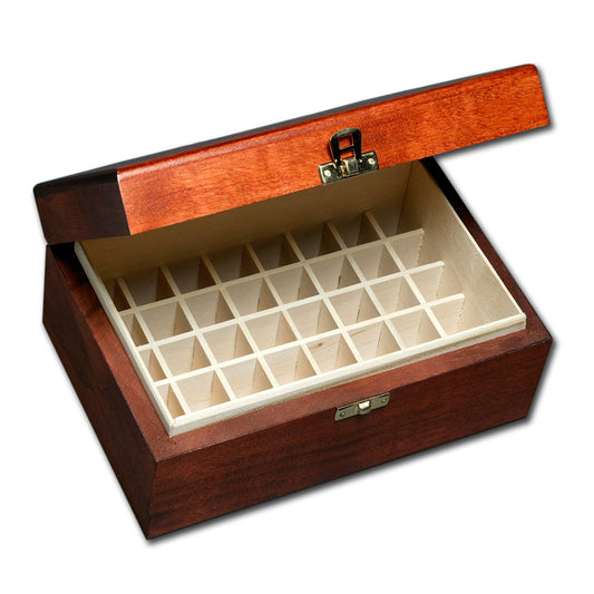 Empty Wooden Box for storing 30ml Gem/Flower Essences